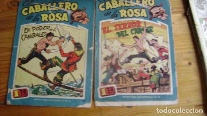 Tebeos: MAGA EL CABALLERO DE LA ROSA ORIGINAL Y COMPLETA CJ 20 - Foto 2