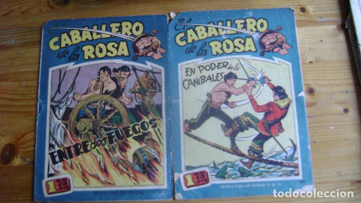 Tebeos: MAGA EL CABALLERO DE LA ROSA ORIGINAL Y COMPLETA CJ 20 - Foto 4