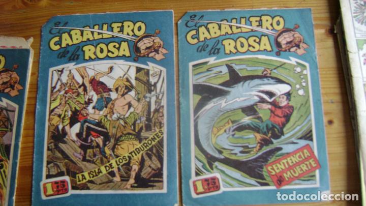 Tebeos: MAGA EL CABALLERO DE LA ROSA ORIGINAL Y COMPLETA CJ 20 - Foto 5