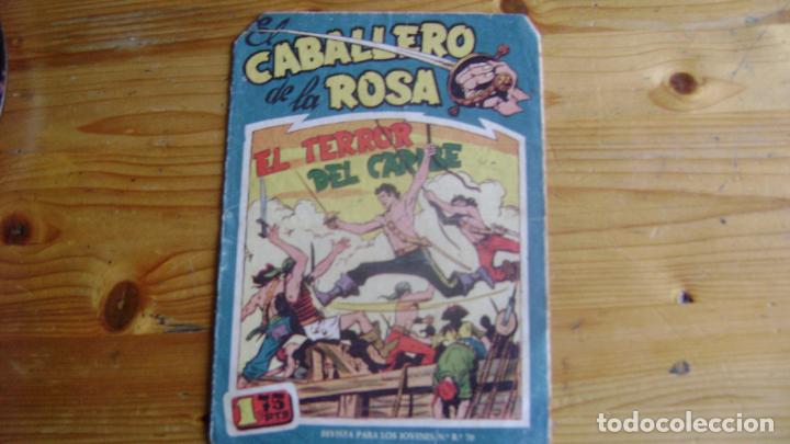 Tebeos: MAGA EL CABALLERO DE LA ROSA ORIGINAL Y COMPLETA CJ 20 - Foto 6