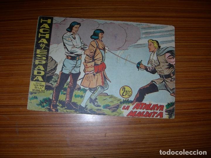Tebeos: HACHA Y ESPADA N&ordm; 16  EDITA MAGA - Foto 1