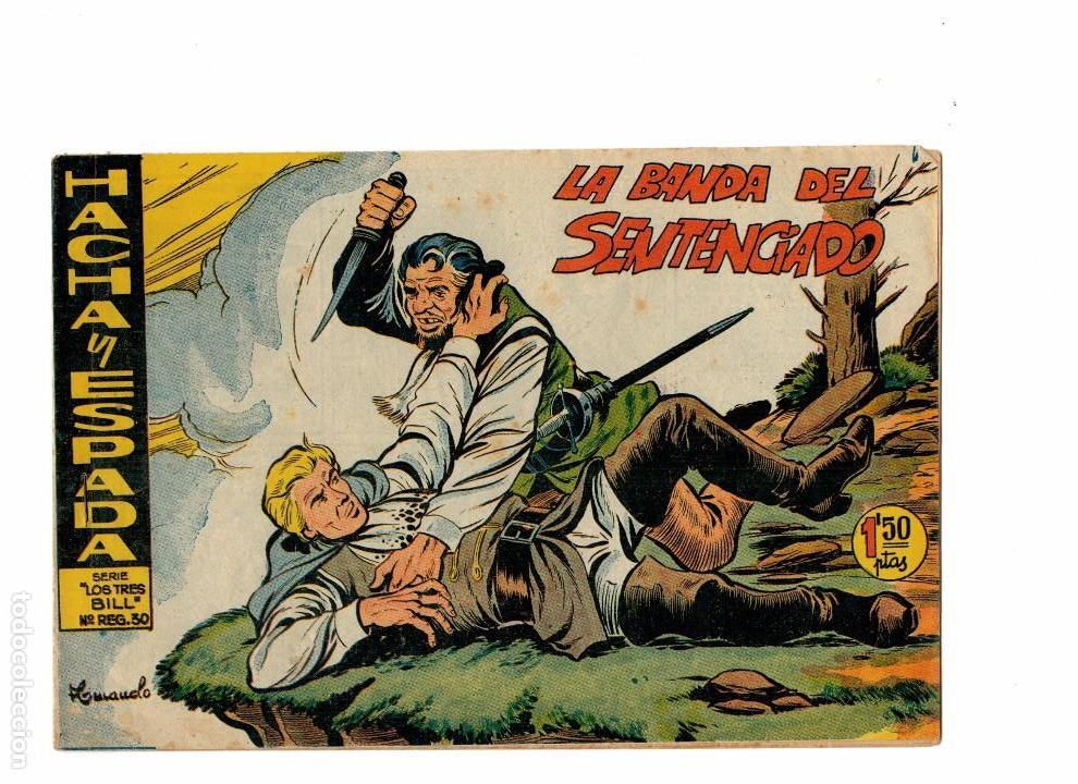Tebeos: HACHA Y ESPADA N&ordm; 13  ORIGINAL - Foto 1