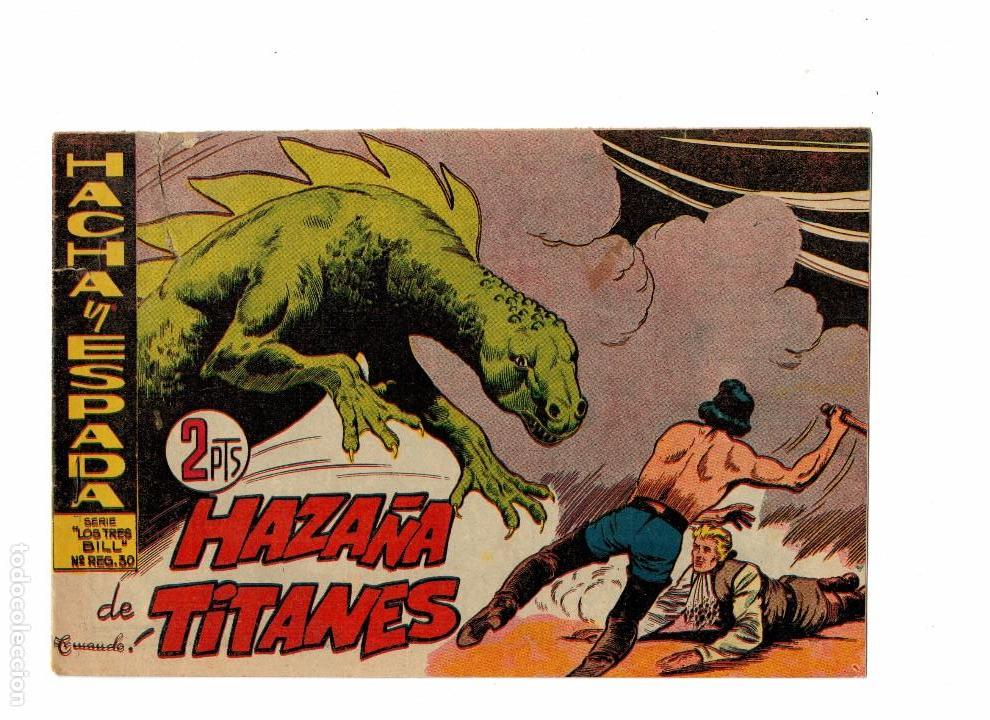 Tebeos: HACHA Y ESPADA N&ordm; 23 ORIGINAL - Foto 1