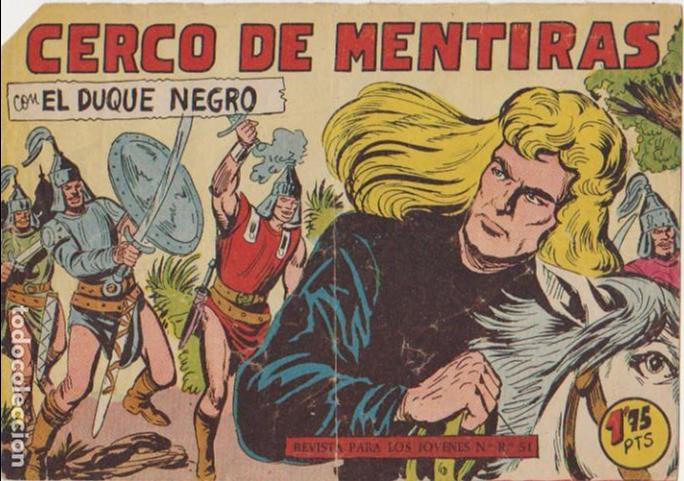 Tebeos: El Duque Negro n&ordm;  28.  Maga  1958. - Foto 1