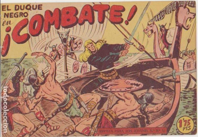 Tebeos: El Duque Negro n&ordm;  31.  Maga  1958. - Foto 1
