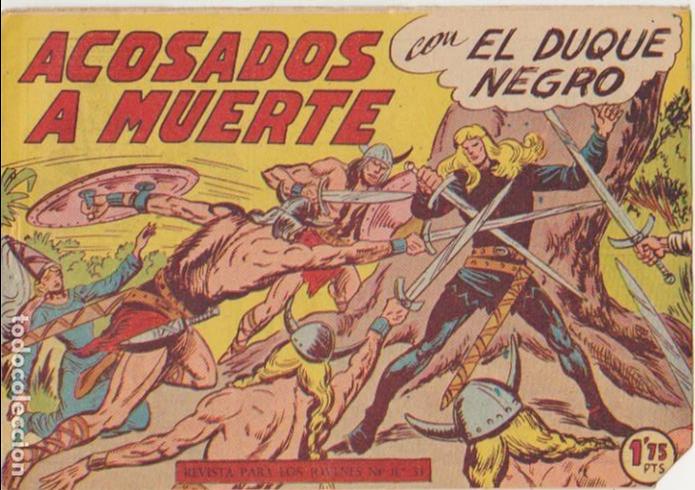 Tebeos: El Duque Negro n&ordm;  32.  Maga  1958. - Foto 1