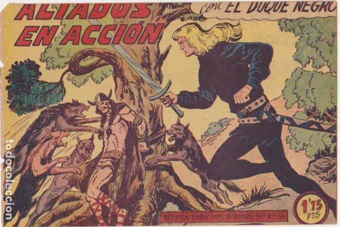 Tebeos: El Duque Negro n&ordm;  33.  Maga  1958. - Foto 1
