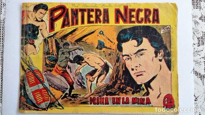 Tebeos: TEBEO PANTERA NEGRA, N&ordm; 11, DRAMA EN LA MINA - Foto 1