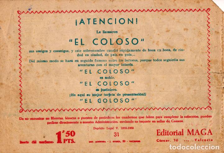 Tebeos: ORIGINAL - El Aguilucho. N&uacute;mero 31 - Foto 2