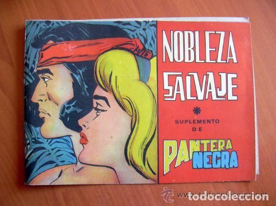 PORTADAS DE NOBLEZA SALVAJE, SUPLEMENTO DE LA REVISTA PANTERA NEGRA - EDITORIAL MAGA (Tebeos y Comics - Maga - Otros)