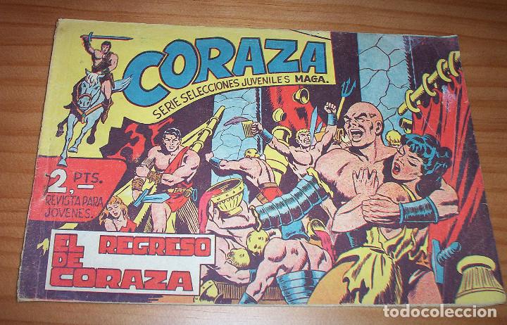 Tebeos: ORIGINAL - CORAZA - N&Uacute;MERO 36: EL REGRESO DE CORAZA - Foto 1