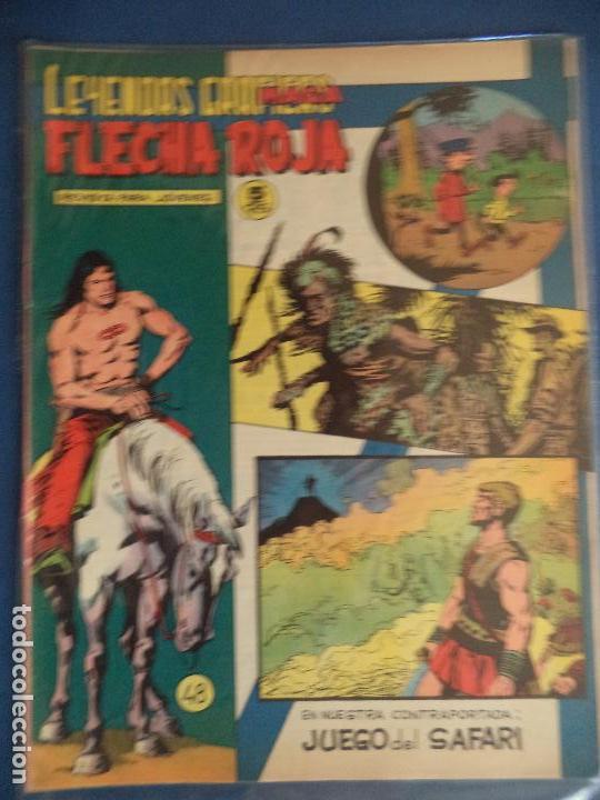 Tebeos: LEYENDAS GRAFICAS FLECHA ROJA N&ordm;48 - Foto 1