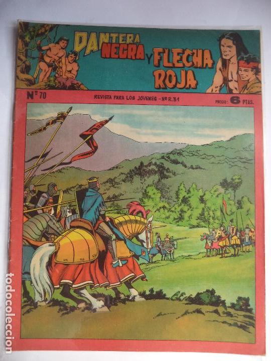 Tebeos: PANTERA NEGRA Y FLECHA ROJA-N&ordm;70 - Foto 1
