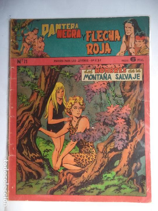 Tebeos: PANTERA NEGRA Y FLECHA ROJA N&ordm;71 - Foto 1