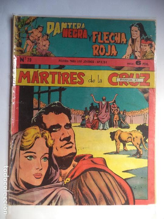 Tebeos: PANTERA NEGRA Y FLECHA ROJA N&ordm;79 - Foto 1