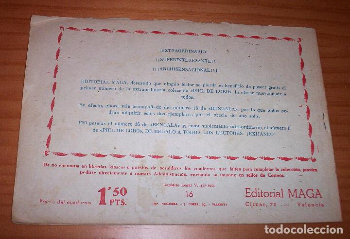 Tebeos: ORIGINAL - BENGALA - N&Uacute;MERO 16: COLMILLO TORCIDO - Foto 7