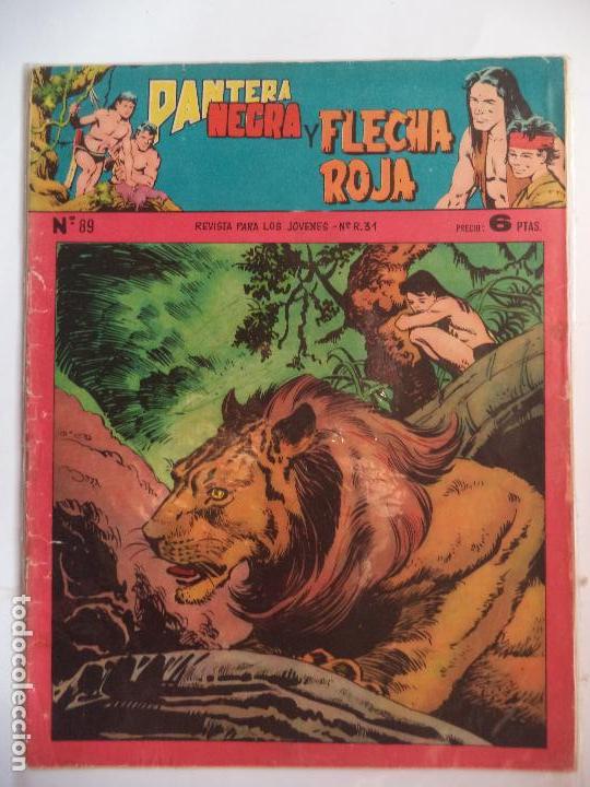 Tebeos: PANTERA NEGRA Y FLECHA ROJA  N&ordm; 89 MAGA - Foto 1