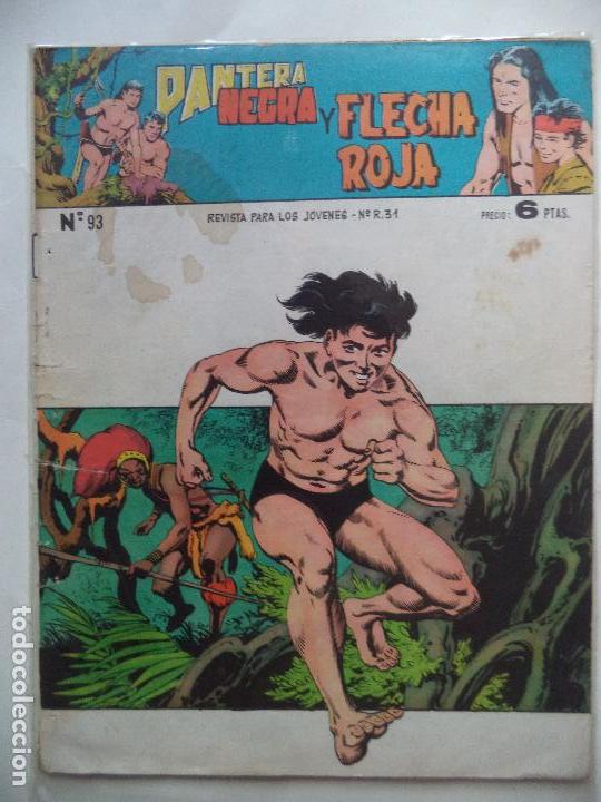 Tebeos: PANTERA NEGRA Y FLECHA ROJA N&ordm; 93 MAGA - Foto 1