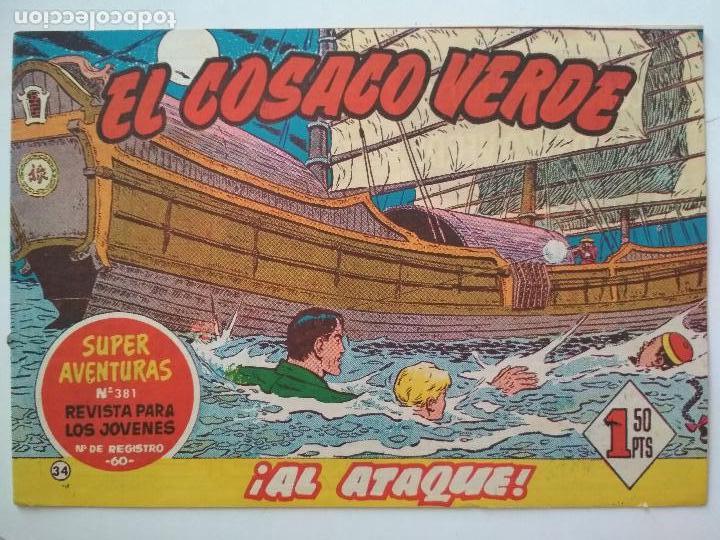 Tebeos: EL COSACO VERDE, N&Uacute;MERO 34 - Foto 1