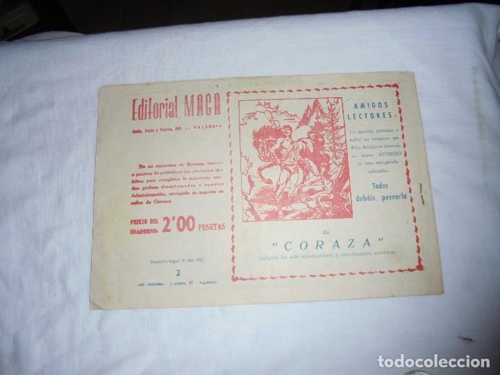 Tebeos: CORAZA N&ordm; 2.-EL JURAMENTO DE CORAZA - Foto 4