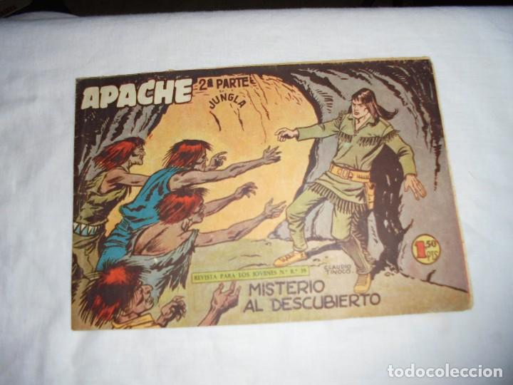 Tebeos: APACHE 2&ordf; PARTE .-N&ordm; 39.-MISTERIO AL DESCUBIERTO - Foto 1