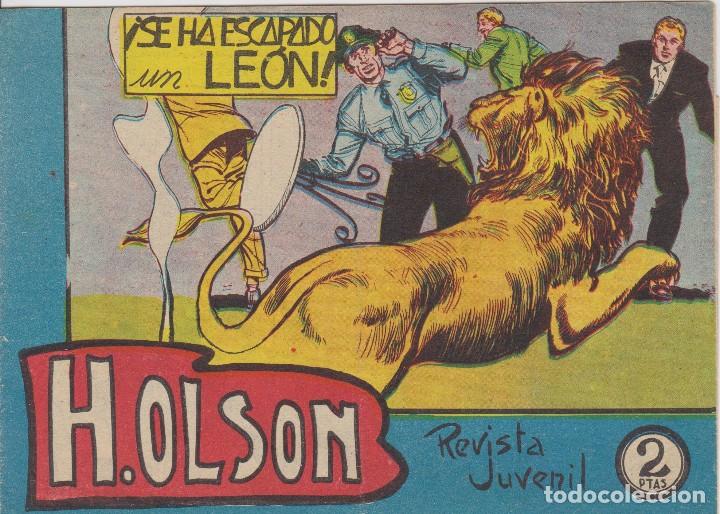 Tebeos: H. OLSON , SE HA ESCAPADO UN LE&Oacute;N - Foto 1