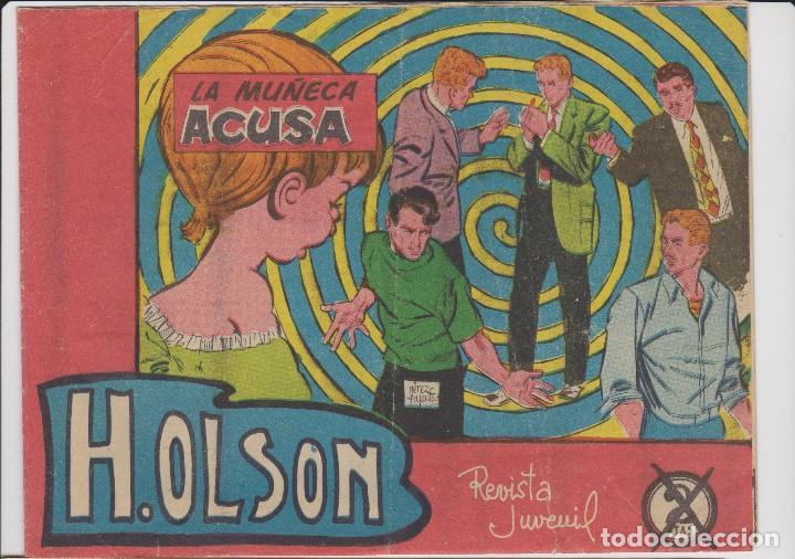 Tebeos: H. OLSON , LA MU&Ntilde;ECA ACUSA - Foto 1