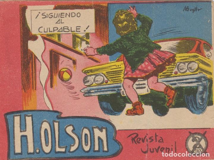 Tebeos: H. OLSON , &iexcl; SIGUIENDO AL CULPABLE ! - Foto 1