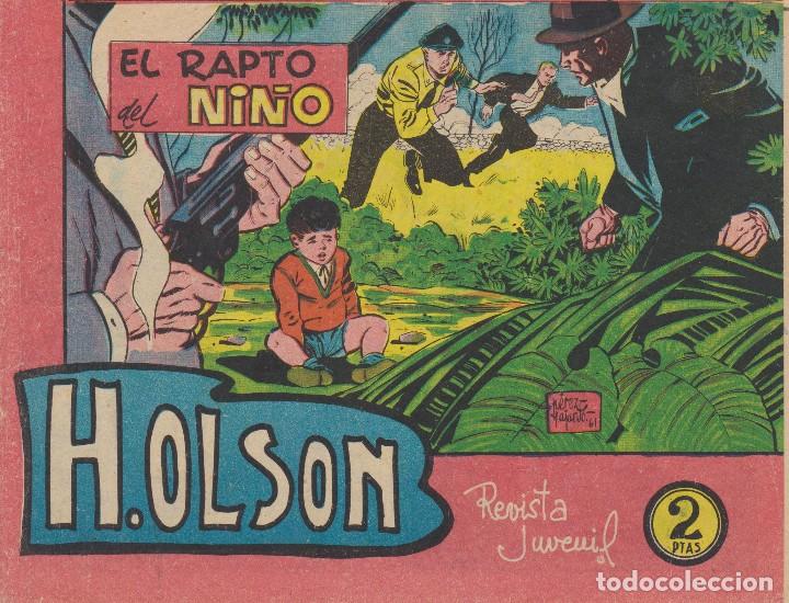 Tebeos: H. OLSON , EL RAPTO DEL NI&Ntilde;O - Foto 1