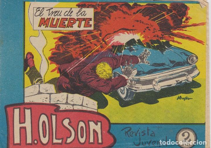 Tebeos: H. OLSON , EL TREN DE LA MUERTE - Foto 1