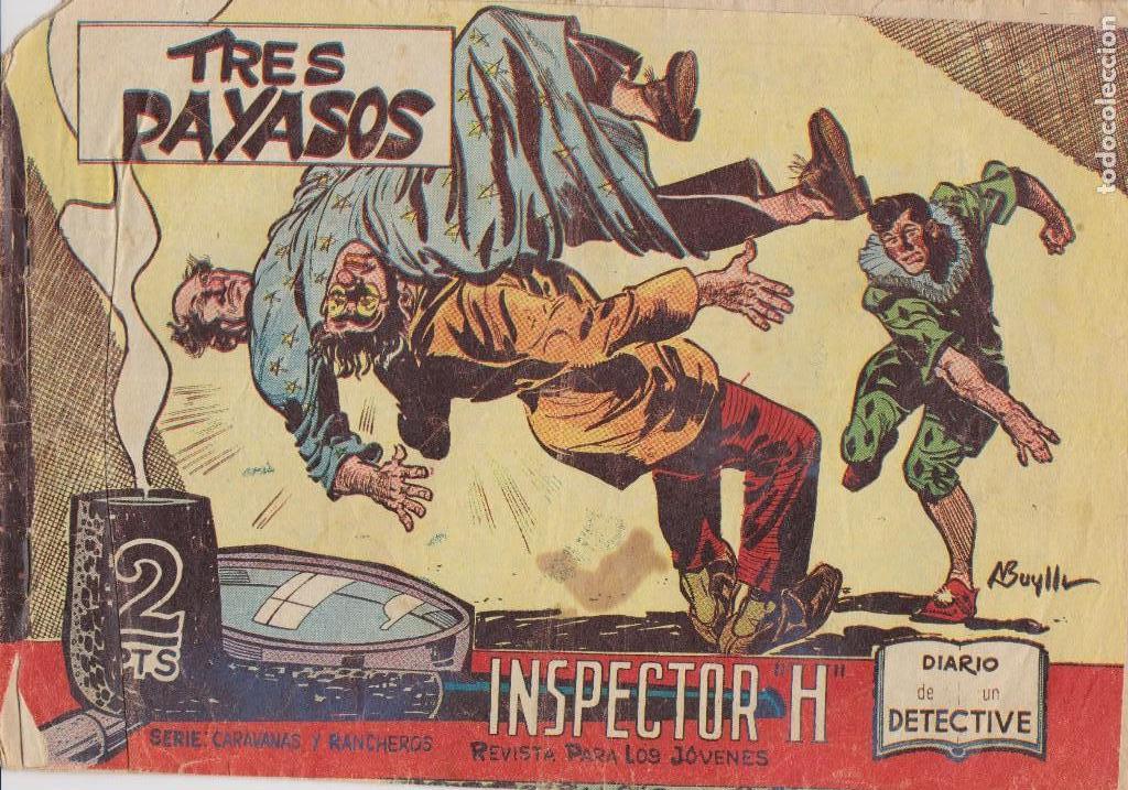 Tebeos: INSPECTOR H, TRES PAYASOS - Foto 1