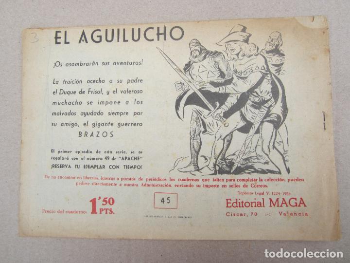 Tebeos: apache , n.45 , rio abajo , - Foto 3