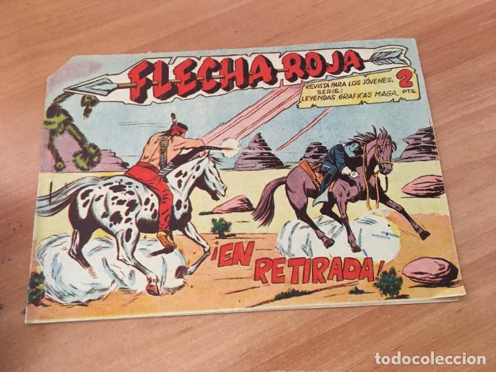Tebeos: FLECHA ROJA N&ordm; 7 (ED. MAGA) (COM6) - Foto 1