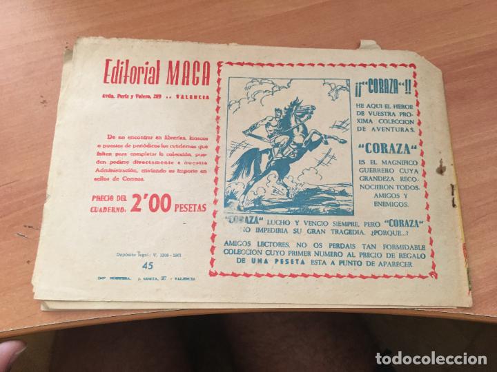 Tebeos: HACHA Y ESPADA N&ordm; 45 (ED. MAGA) (COM6) - Foto 2