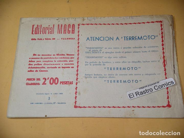 Tebeos: Flecha Roja n&ordm; 3, original, ed. Maga, ercom - Foto 2