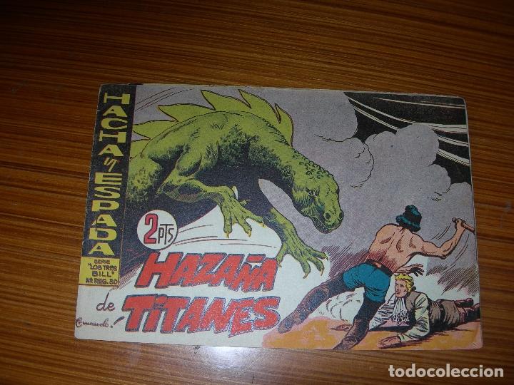 Tebeos: HACHA Y ESPADA N&ordm; 23  EDITA MAGA - Foto 1