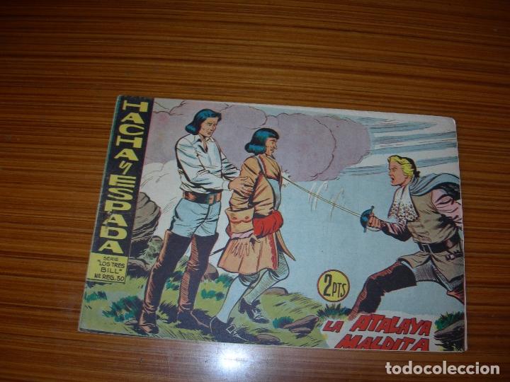 Tebeos: HACHA Y ESPADA N&ordm; 16  EDITA MAGA - Foto 1