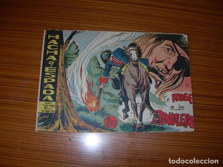 Tebeos: HACHA Y ESPADA N&ordm; 14 EDITA MAGA - Foto 1