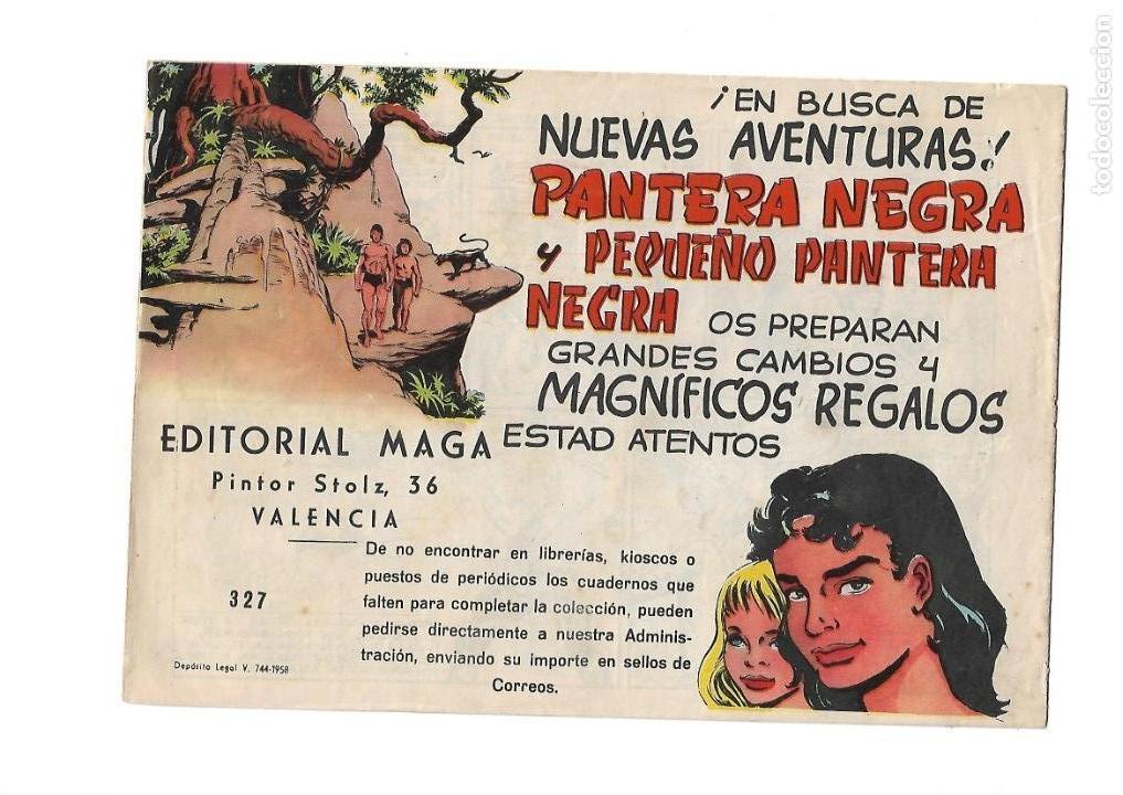 Tebeos: Pequeño Pantera Negra, Año 1.961. Colección Completa son 205 Tebeos Originales Dibujos de M. Quesada - Foto 7 - 140835610