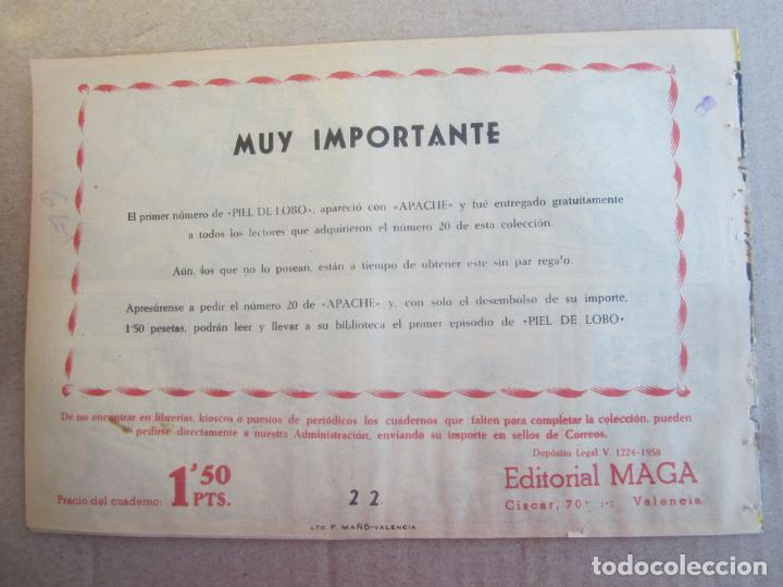 Tebeos: apache , numero 22 , la guarida , maga - Foto 4