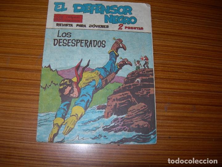 Tebeos: EL DEFENSOR NEGRO N&ordm; 35  EDITA MAGA - Foto 1