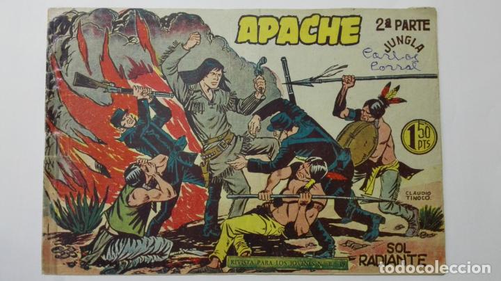 Tebeos: APACHE N&ordm; 29, EDITORIAL MAGA, A&Ntilde;O 1958, ORIGINAL - Foto 1