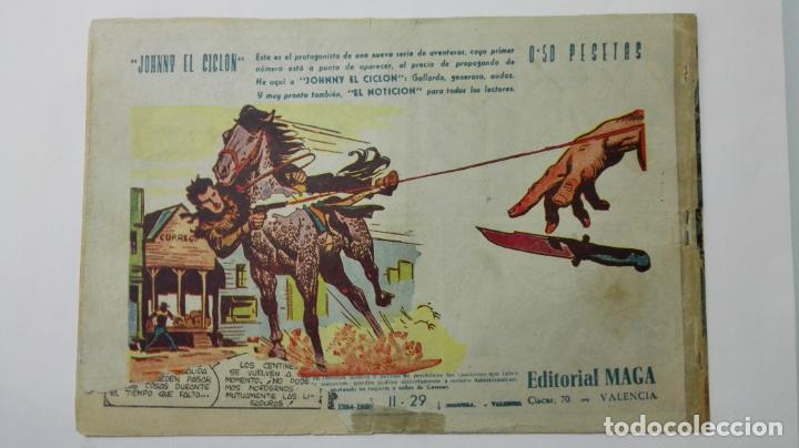 Tebeos: APACHE N&ordm; 29, EDITORIAL MAGA, A&Ntilde;O 1958, ORIGINAL - Foto 2