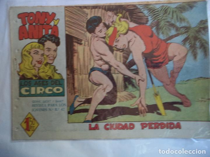 Tebeos: TONY Y ANITA N&ordm; 19 LA CIUDAD PERDIDA - Foto 1