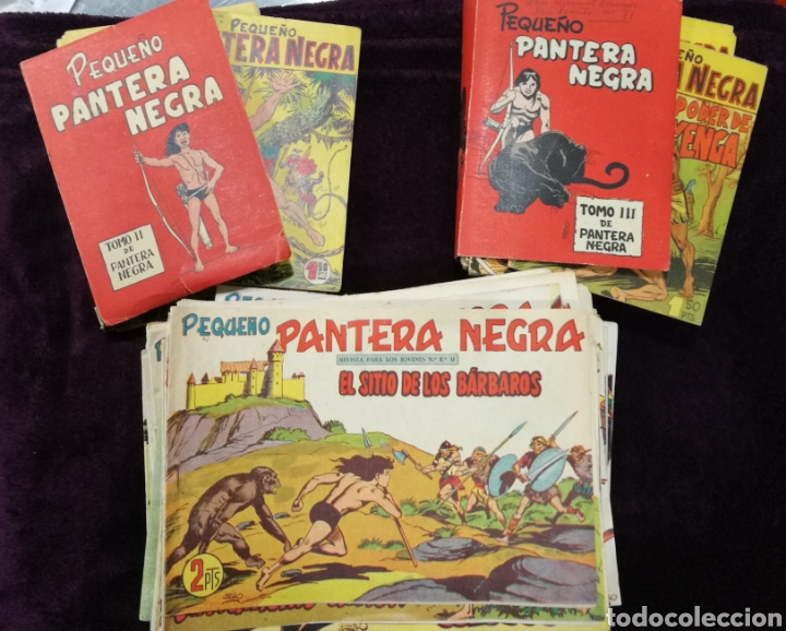 Tebeos: Peque&ntilde;o Pantera Negra original 155 n&uacute;meros - Foto 1