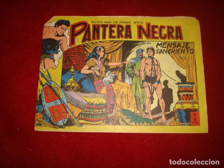 Tebeos: PANTERA NEGRA N&ordm; 18 EDITORIAL MAGA 1958 - Foto 1