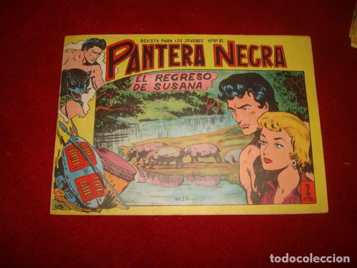Tebeos: PANTERA NEGRA N&ordm; 23 EDITORIAL MAGA 1958 - Foto 1