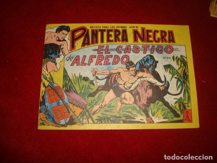 Tebeos: PANTERA NEGRA N&ordm; 24 EDITORIAL MAGA 1958 - Foto 1
