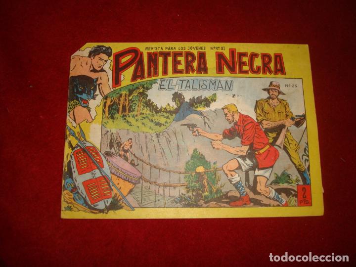 Tebeos: PANTERA NEGRA N&ordm; 25 EDITORIAL MAGA 1958 - Foto 1