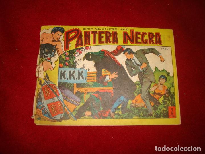 Tebeos: PANTERA NEGRA N&ordm; 33 EDITORIAL MAGA 1958 - Foto 1